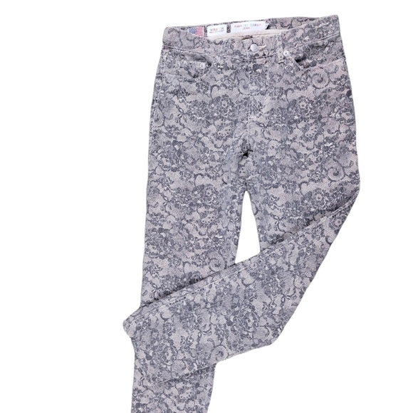 Fabrizio Gianni Stretch Floral Skinny Jeans - Picture 4 of 8